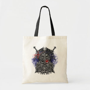 Odin raven zwaarden Viking Mythologie Australische Tote Bag