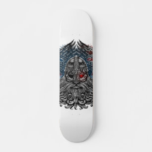 Odin ravens en swords Viking Mythology USA vlag Persoonlijk Skateboard