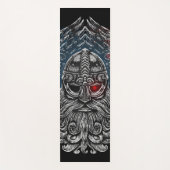 Odin ravens en swords Viking Mythology USA vlag Yogamat (Voorkant)