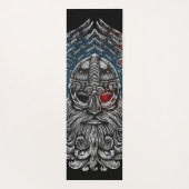 Odin ravens en swords Viking Mythology USA vlag Yogamat (Achterkant)