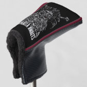 Odin ravens Viking Mythology Valhalla wacht op Golfheadcover (3/4 voorkant)