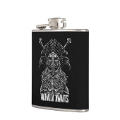 Odin ravens Viking Mythology Valhalla wacht op Heupfles (Links)