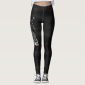Odin ravens Viking Mythology Valhalla wacht op Leggings (Voorkant)