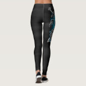 Odin ravens Viking Mythology Valhalla wacht op Leggings (Achterkant)