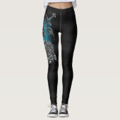 Odin ravens Viking Mythology Valhalla wacht op Leggings (Voorkant)
