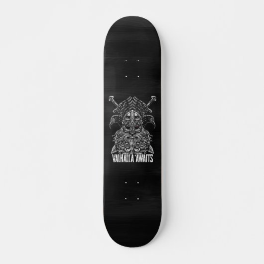 Odin ravens Viking Mythology Valhalla wacht op Persoonlijk Skateboard (Voorkant)