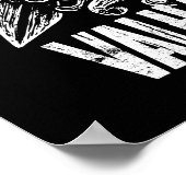 Odin ravens Viking Mythology Valhalla wacht op Poster (Hoek)