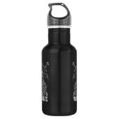 Odin ravens Viking Mythology Valhalla wacht op Waterfles (Achterkant)