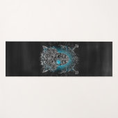 Odin ravens Viking Mythology Valhalla wacht op Yogamat (Voorkant (horizontaal))