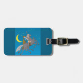 Odin Riding Sleipnir Noorse mythologie Viking God Bagagelabel (Voorkant horizontaal)