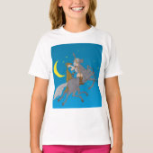 Odin Riding Sleipnir Noorse mythologie Viking God T-shirt (Voorkant)