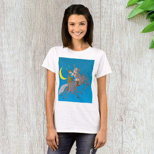 Odin Riding Sleipnir Noorse mythologie Viking God T-shirt