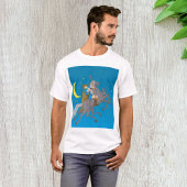Odin Riding Sleipnir Noorse mythologie Viking God T-shirt