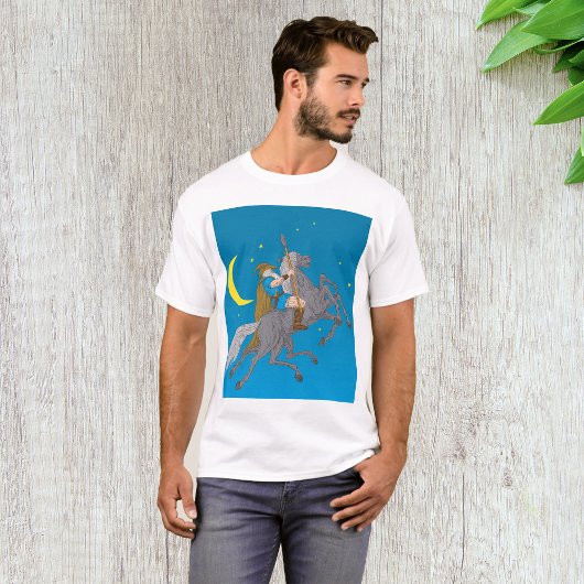 Odin Riding Sleipnir Noorse mythologie Viking God T-shirt