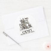 Odin Ronde Sticker (Envelop)