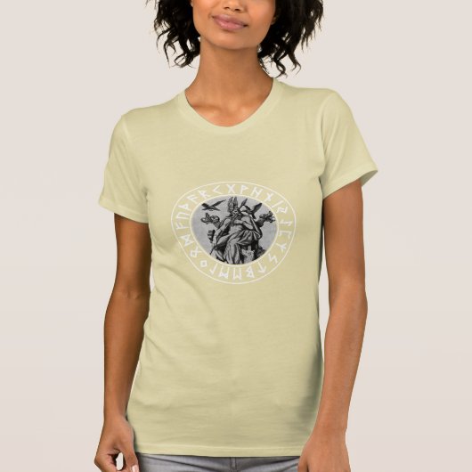 Odin Rune Shield T-shirt (Voorkant)