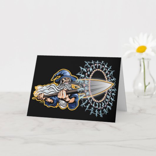 Odin - Runeblast - Greeting Card Kaart (Kleine Plant)