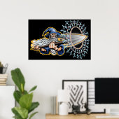 Odin - Runeblast - Poster (Thuiskantoor)