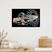 Odin - Runeblast - Poster (Keuken)