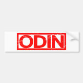 Odin Stamp Bumpersticker (Voorkant)