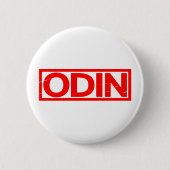 Odin Stamp Ronde Button 5,7 Cm (Voorkant)