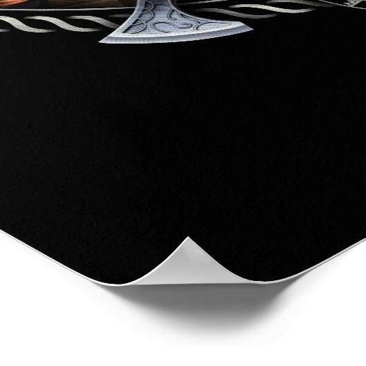 Odin Thor Arm Wrestling Poster (Hoek)