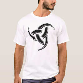 Odin Triple Horn-chrome T-shirt