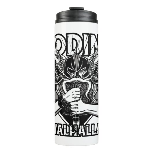 Odin valhalla viking thermosbeker (Voorkant)