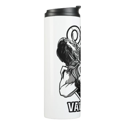 Odin valhalla viking thermosbeker (Gedraaid links)