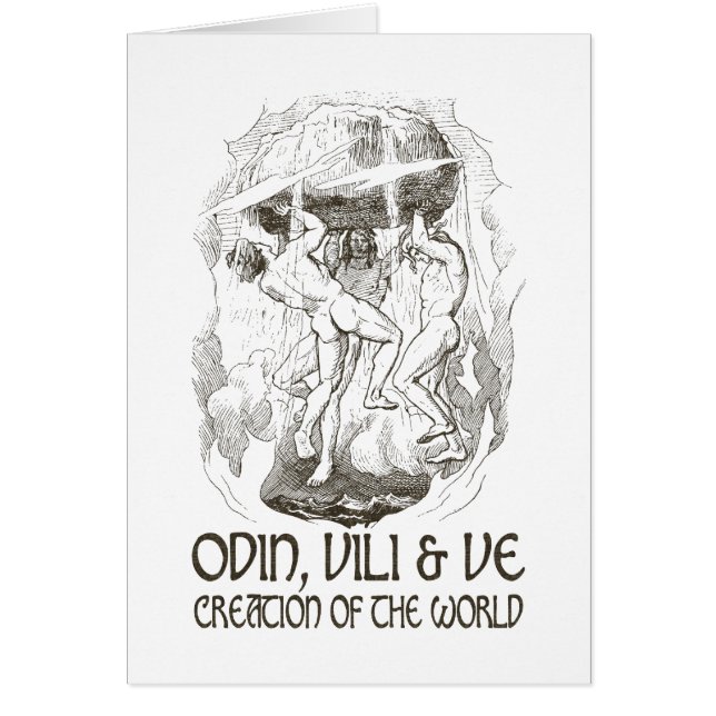 Odin, Vili en Ve (Voorkant)