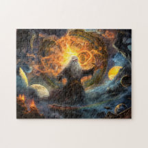 Odin vormt een nieuwe wereld na Ragnarök