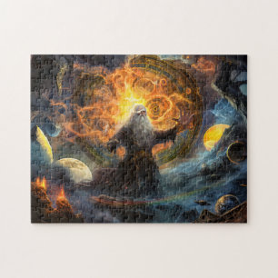 Odin vormt een nieuwe wereld na Ragnarök Legpuzzel
