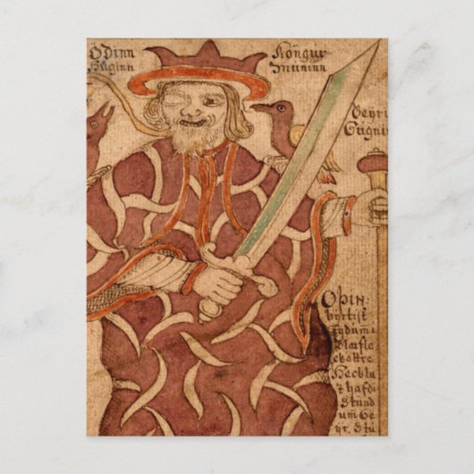 Odinn Briefkaart (Voorkant)