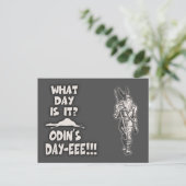 Odin's Day Briefkaart (Staand voorkant)