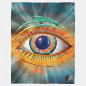 Odin's Eye Fleece Deken (Voorkant)