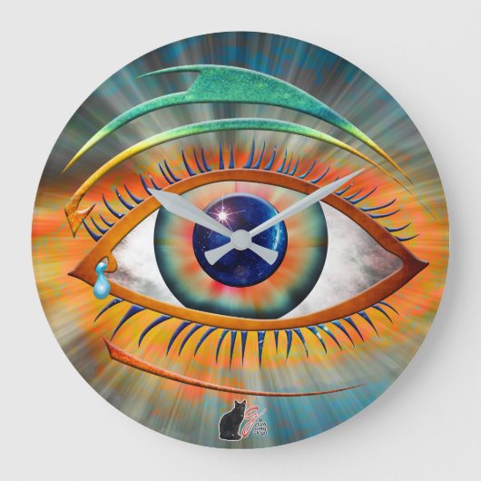 Odin's Eye Grote Klok (Voorkant)