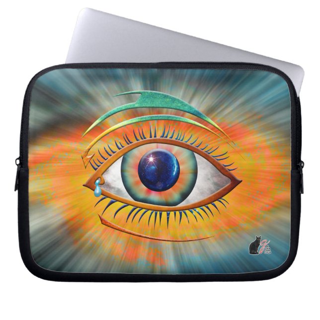 Odin's Eye Laptop Sleeve (Voorkant)