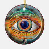 Odin's Eye-Ornament Keramisch Ornament (Voorkant)