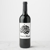 Odin's Mead Wijn Etiket (Voorkant)
