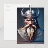 Odins Might: Een majestueus Viking-Briefkaart Briefkaart (Voorkant / Achterkant)