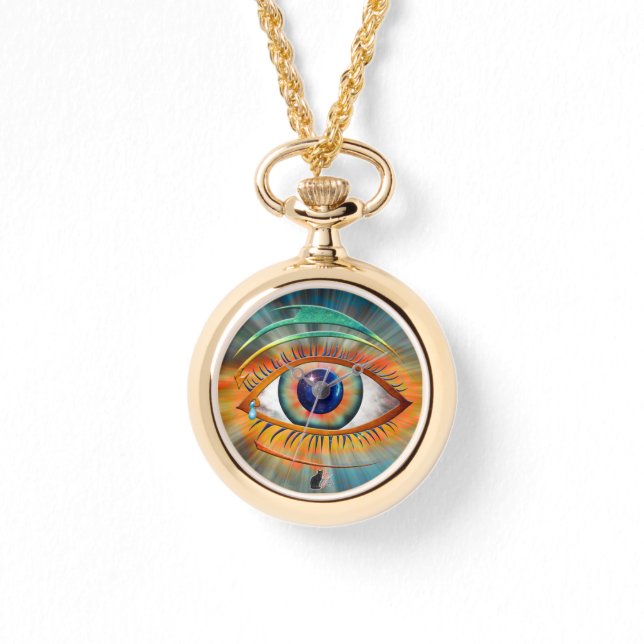 Odin's Oog Hanger Horloge (Voorkant)