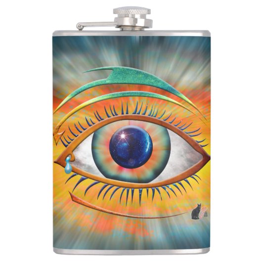 Odin's Oog Heupfles (Voorkant)