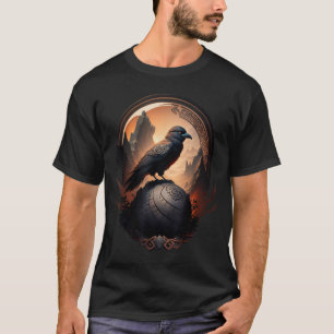 Odins Raaf Noordman Valhalla Noorse Mythologie T-shirt