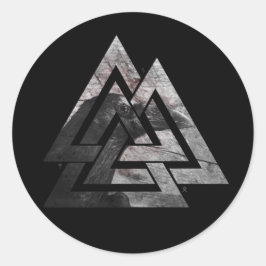 Odin's Raven Ronde Sticker