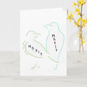 Odin's Ravens Kaart (Gele Bloem)