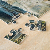 Odins Sleipnir het achtbenige paard Legpuzzel (Zijkant)