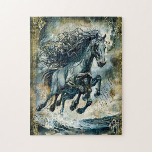 Odins Sleipnir het achtbenige paard Legpuzzel