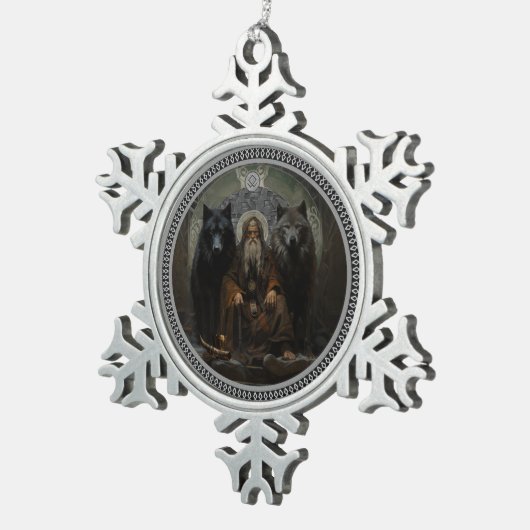 Odin's Wolves Ornament (Rechts)