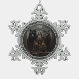Odin's Wolves Ornament