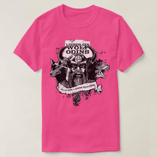 Odinx27s Wolf T-shirt (Design voorkant)
